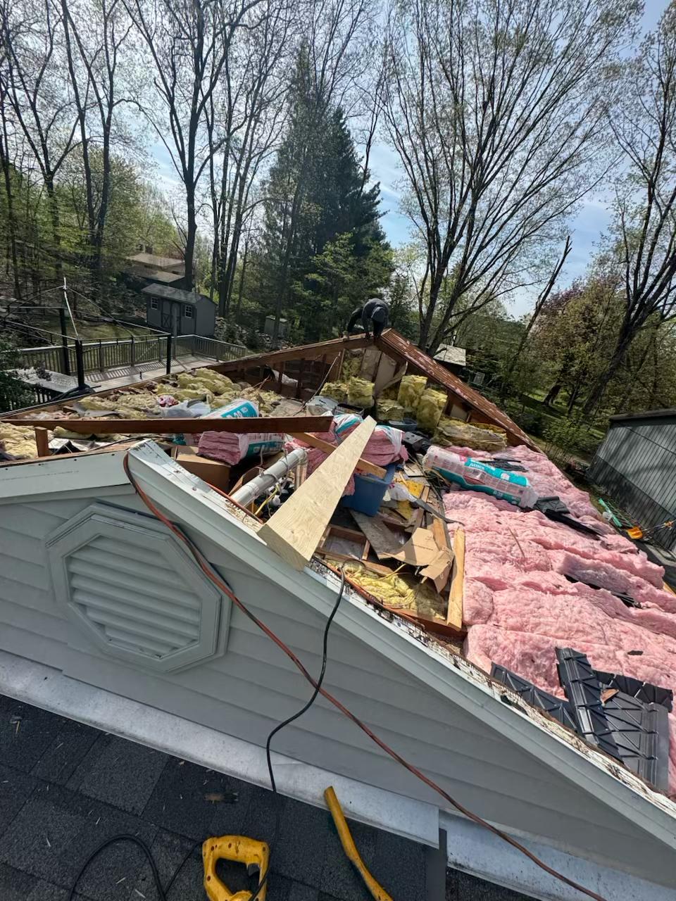 Storm damage roof repair NJ